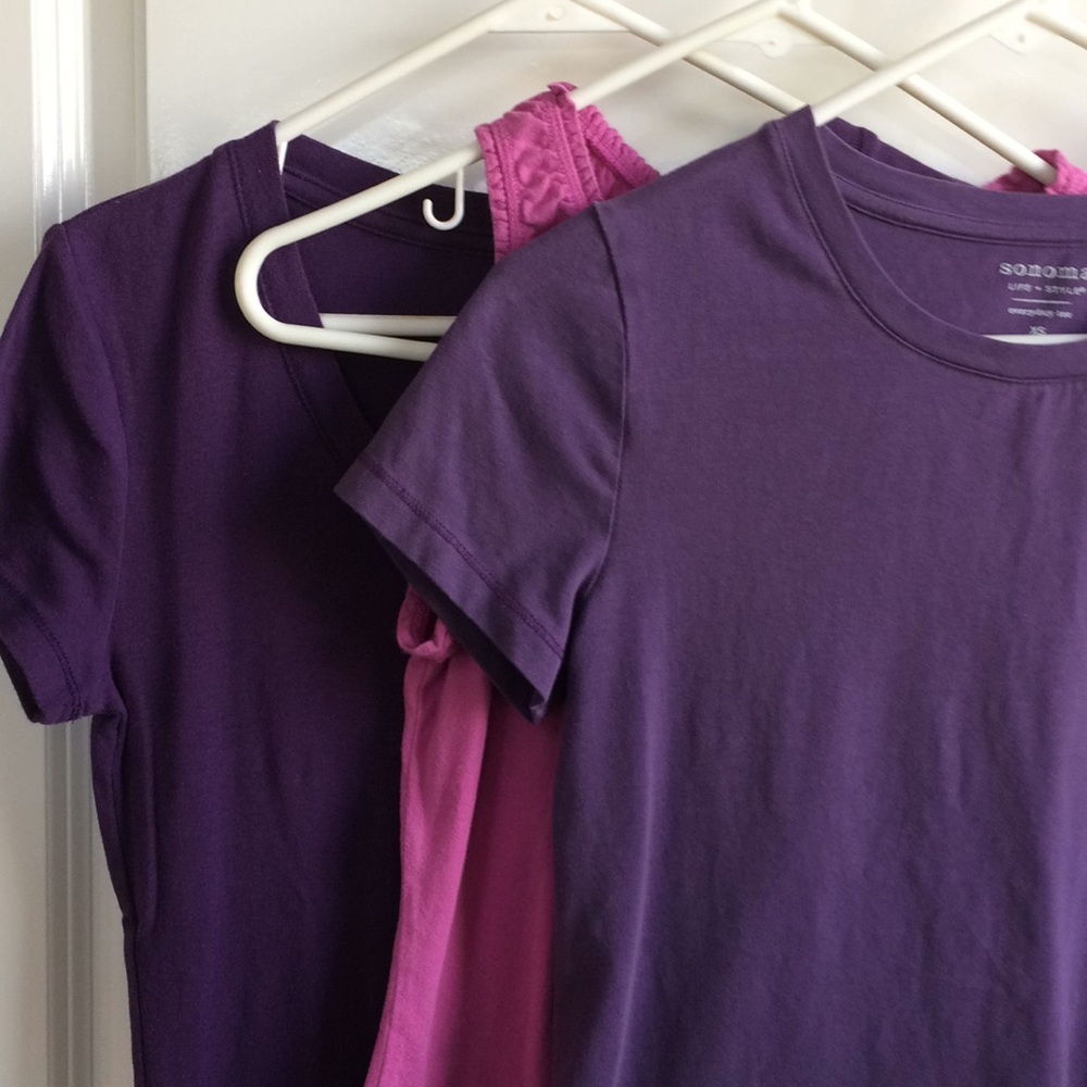 🟢Purple and Pink Shirt Bundle